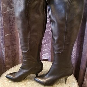 Circa Joan & David Thigh High Leather Boots